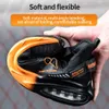 Autumn Mens Safety Shoes Orange Air Cushion Steel Toe Sports Black For Men Antismashing Industrial 240511