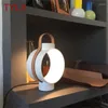 Bordslampor Tyla Creative Lamp Drum Form Modern Desk Light for Home Children Bedroom Decoration