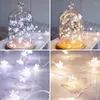 Cordes LED Star Copper String Lights Christmas 10-60 Fairy Light Party De Decor Home Outdoor Patio Decoration Twinkle Lamps