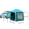 Tendas e abrigos barraca de extensão do telhado de carro automático pop-up de 3-4 pessoas que dirigem a auto-condução ao ar livre abrigo de slu praia de praia yurtq240511