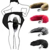 Autres éléments de beauté de la santé Métal Métalon de lapin en peluche Plug anal Masseur de la prostate Butt Butt Rabbit Eart BDSM Toys for Women Adult Game T240510