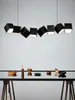 Lustres à manger table de table lustre moderne simple nordique luxe luxe long bar suspendu lampe de mode décor de maison intérieure