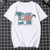 Męskie koszulki Męskie Retro T Shirt MTV Tshirt Vintage Vintage 80s 90s Zespoły pop muzyki telewizyjne kultura