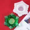 Ljushållare DIY 3D Lotus Holder Silicone Mold Epoxy Harts Flower Candles Craft Decoration Tool At Home Making