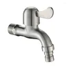 Bathroom Sink Faucets 304 Steel Washing Machine Faucet Basin Water Tap Corner Wall Mount Bath Toilet Mop Pool Taps G1/2