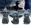 Garden Kitten Statue figur Magic Crafts Animal Decorations Witch Sculpture Pug Cat Harts Outdoor Decor Nice 2208111864860