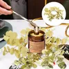 Decorative Flowers Eucalyptus Wreath Mini Wreaths Ring Paper Rings Iron Wire Leaves Tea Light Artificial