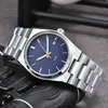 Automatic mechanical watch European and American simple style steel with stainless steel bezel fashion PRX dial display calendar