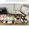 Chanells schoenkanaal dames macaron kleuren lambskineh slippers gewatteerde zwembad string sandalen puff flip flops in elkaar grijpende c paris mode dames designer schoenen 2c platf