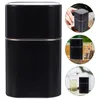 Storage Bottles Tea Tin Canister Airtight Lids Chinese Sugar Canisters For Offices Empty Square Food Container