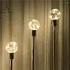 Candle Holders 1.7 Meters 10 Heads Golden Luminous Bulbs Guide Wedding T-road Decoration