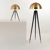 Vloerlampen Minimalistisch Decoratie LED E27 Licht Gold Luxury Vintage Desk Table voor slaapkamerbed woonkamer