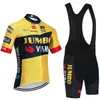 Fãs Tops Tees 2024 Golden Jumbo Bicycle Jersey Empuses Empuses Maillot Shorts ROPEA Ciclismo MTB Mens roupas Profissionais de verão Q240511