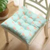 Pillow 40CM Linen Chair Square Stool Backrest Seat Pad Buttocks Mat Home Office Computer Protective