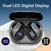 Q33 External Single TWS Earphone with Digital Display and Touch Control