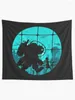 Wandteppiche Bioshockblau Tapestry Dekorative Wand Wandmalerei lustig