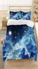 Starry Sky Series Space Bedding Counforter Set Queen Galaxy Planet Planet Couvret Imprimé Soft Microfiber Decor Teens Kids Boy Set 7840952