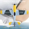 2023 Z61 RC Airplane 24GH 4CH 150mm Wingspan 3Axis One Key UTurn Aerobatic Xpilot Stabilization System EPP Mini RTF Toys 240511