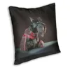 Pillow Scottish Terrier Cover 40x40 Home Decorative 3D Printing Scottie Dog Throw Case pour canapé double côté