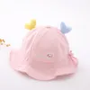 Baby Sun Hat para menino menina criança de verão chapéu de caçamba crianças proteção chapéu de praia chapéu de algodão