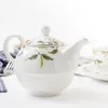Teaware Sets Kitchen Coffee Cup Pot Bone China European Style Creative Teapot One Mother And Son Single Water Flower Tea Set
