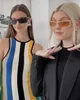 夏のユニセックスデザイナーサングラスシールドブラックナローラップ長方形の形状4446男性と女性のためのサングラス