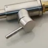 Küchenarmatur Nickel gebürstete Mixer Wasserhahn ausziehen Bachspray Spray Messing Tipp 1 Handbecken Waschbecken