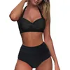 Swimwear de mujeres 2024 Sexy Bikinis Florial Impresión Tankini Bikini Bikini Brasilio Brasil Traje de baño de 2 piezas