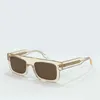 Occhiali da sole rettangolari in piano piatto 1085 gradiente grigio nero designer occhiali da sole estate occhiali da sole Gafas de sol ombre Uv400 Eyewear Protection