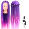 Mannequin Heads Hair style head mens hair dolls practice weaving girls Q240510