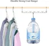 Hangers 6 Pack Magic Clothing Sturdy Metal Wardrobe Closet Organizer And Storage Space Saving Hanger Of Cascading