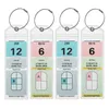 4 Pieces Cruise Tags Luggage Tag Holders for Royal Caribbean Celebrity Ship with Zip Seal Steel Loops Thick PVC 240511
