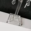 Candle Holders 85CM Tall Acrylic Crystal Flower Stand Holder Road Leads Wedding Centerpiece Party Home El Table Decor