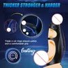 Autres éléments de beauté de la santé Sensivo Male Male Remote vibrante Cock Sile Slve Ring Delay Ejaculation Penis Agrandage Toys for Men Testicle Vibrator T240510