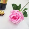 Dekorativa blommor (kan blanda färg) 5st Silk Roses Artificial Home Festival Party Decoration Wedding Bridal Bouquet