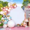 Decoração de festas Round Backdrop Tampa 6.5x6.5ft Círculo de balão Stand para fundo PO Shoot de adulto infantil aniversário