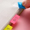 30-120 Sheets Index Sticky Notes Transparent PET Writable Classification Label Sticker Reusable Stickers Office Supplies