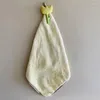 Handduk 3D Tulip Blomma Handdukar med hängande slingor Multiflyktig snabb torr mjuk absorberande för kök badrumsmaterial