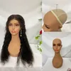Mannequin kopt dames plastic mannequin hoofd pruik zonnebril oorbellen display Q240510