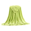 Blankets Comfortable Blanket Luxurious Polyester Fiber Soft Solid Color Sleeping For Wear Resistance Easy Care Cozy