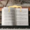 Creative Piano Music Book Clip Sweet M Type Note Sidklämman Holder Metal Reading Bokmärke Kontorsskola Fixeringsförsörjning