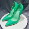 패션 2024 색상 여성 슈퍼 하이힐 신발 뾰족한 펌프 얇은 힐 8cm/10cm/12cm 얕은 섹시 웨딩 신발 큰 크기 35-45