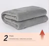 Blankets S 110v 220V Double Layer Flannel Heating Pad Home Office Use Heated Throw Blanket Electric