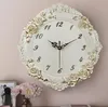 Style européen Creative Resin Pendant Clock Salon Room Wall Home Decoration Commercial Clock Clock Clock Clock 240507