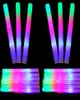 Party Decoration 121524306090pcs Glow Sticks RGB LED -lampor i Dark Fluorescence Light for Wedding Concert Festival3143240