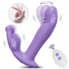 Other Health Beauty Items Wireless Remote Control Dildo Clitoris Stimulator Wearable Finger Wiggling Vibrator Female Toys Shop for Women Couples Adult T240510