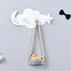 Hooks Nail-free Self Adhesive Stars Cloud Wall Hook Room Storage Hanger Rack Home Decoration Key Kitchen Organization