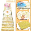 2/1pack Sparkle Tischläufer Gold/Silber Pailletten Glitzer Metallic Foil Thin Mesh Roll Party Geburtstag Hochzeit Weihnachtsdekor 240509