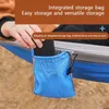 Hängematten -Touristen -Camping -Wandern tragbarer Nylon -Fallschirm Stoff zwei Personen Strand Hanging Swing Garden Single und Doppel Hängematte 240429