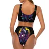 Swimwear féminin Genshin Impact Bikini Swimsuit 80S Retro BEIDOU SEXE SELLOG FEMMES RAVE PLACE PEUS IDEA CADEAU